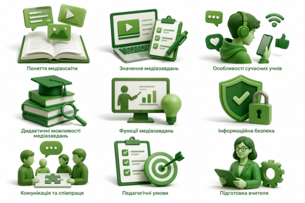 Теоретичні основи використання медіазавдань